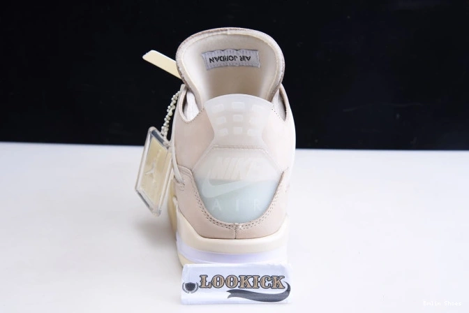 Bmlin Shoes x Off-White CV9388-100 4 Air Jordan Sail 0702